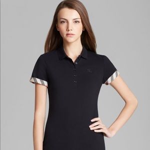womens burberry polo dress